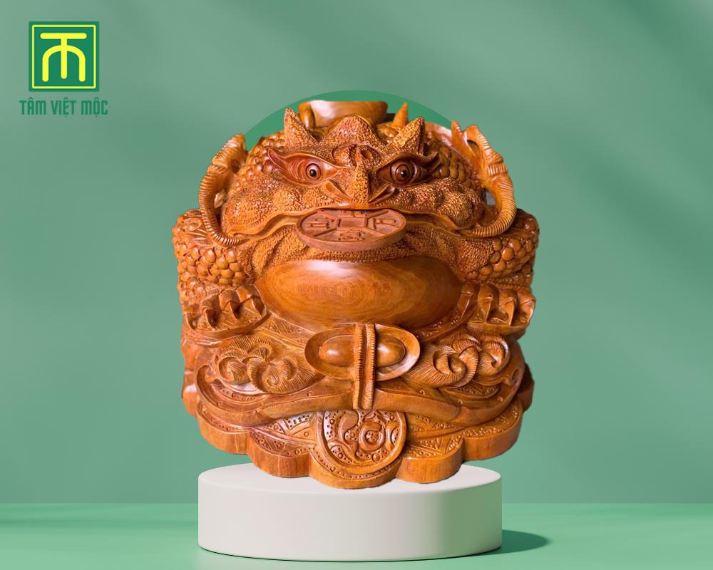 Tượng Cóc Ngậm Tiền