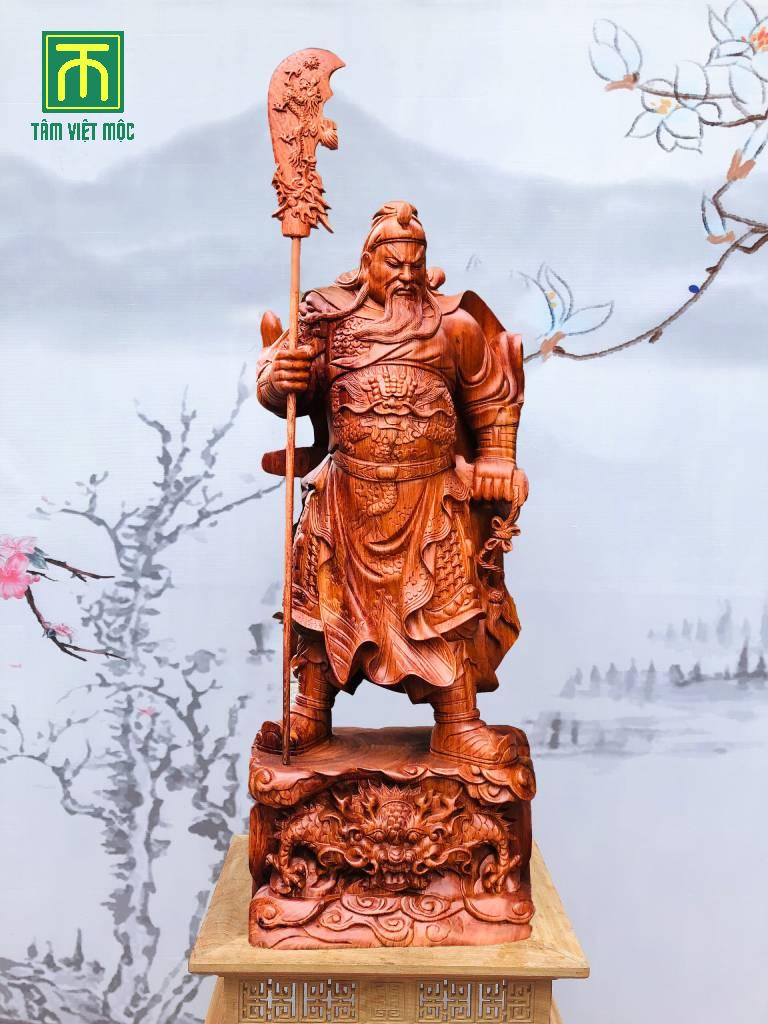 Thờ tượng gỗ quan công mang nhiều ý nghĩa tâm linh tốt đẹp