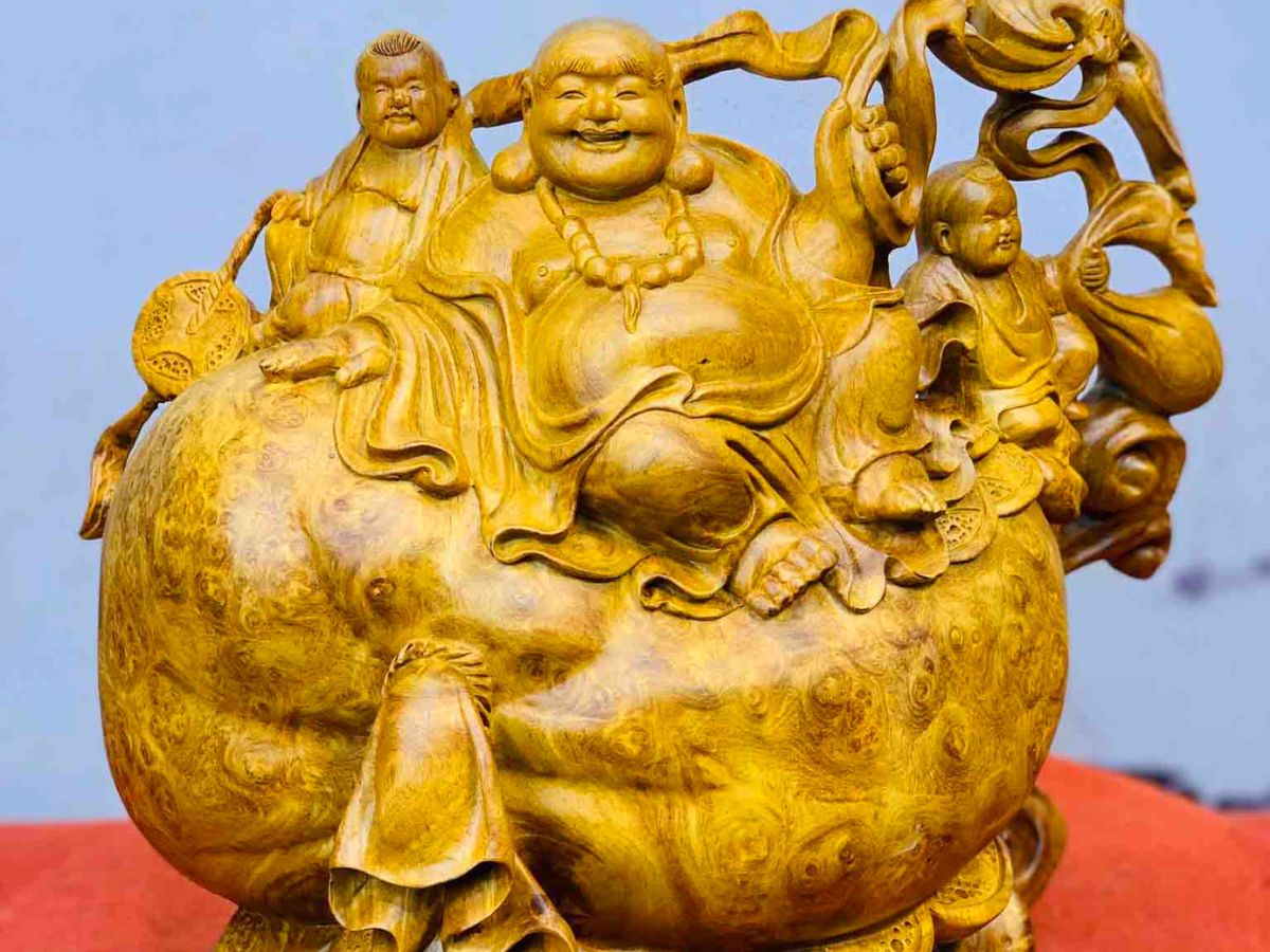 Gỗ nu nghiến được sử dụng làm các vật phẩm tâm linh (Nguồn: Sưu tầm)