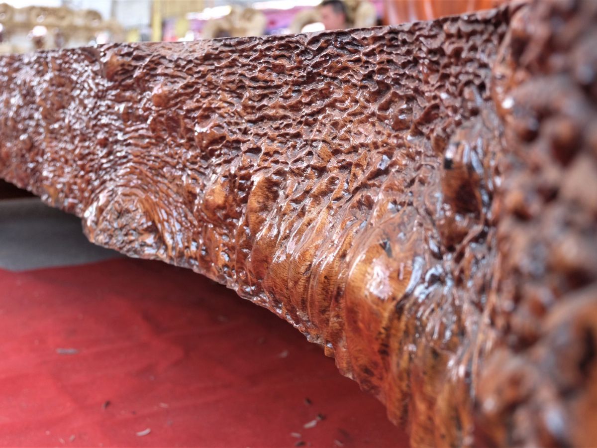 Gỗ nu có độ cứng cao, màu sắc đa dạng (Nguồn: Sưu tầm)