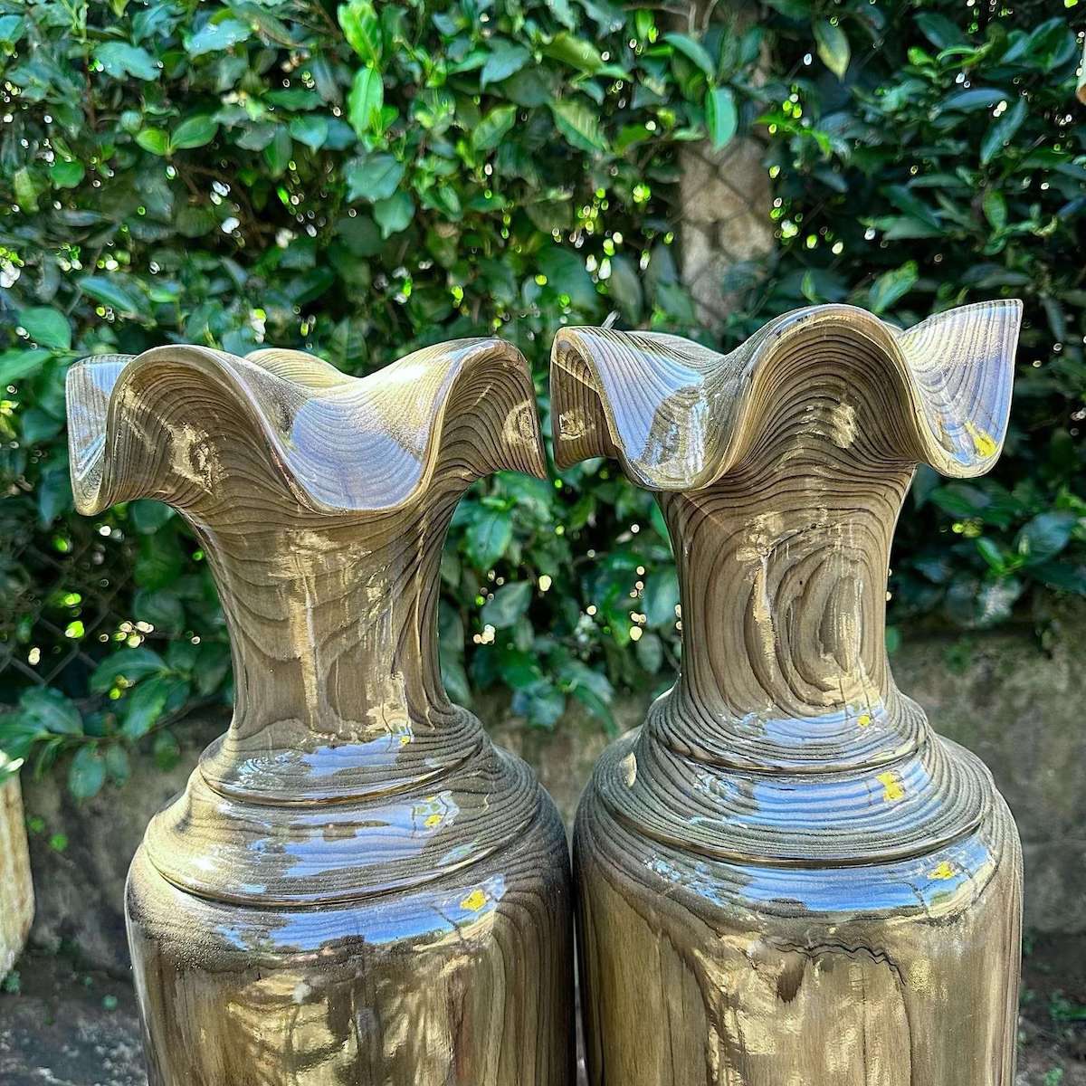 Gỗ thủy tùng xanh được chế tác cho ra sản phẩm có màu sắc đẹp và độc lạ (Nguồn: Sưu tầm)