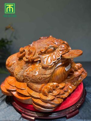Nên khai quang tượng cóc ngậm tiền