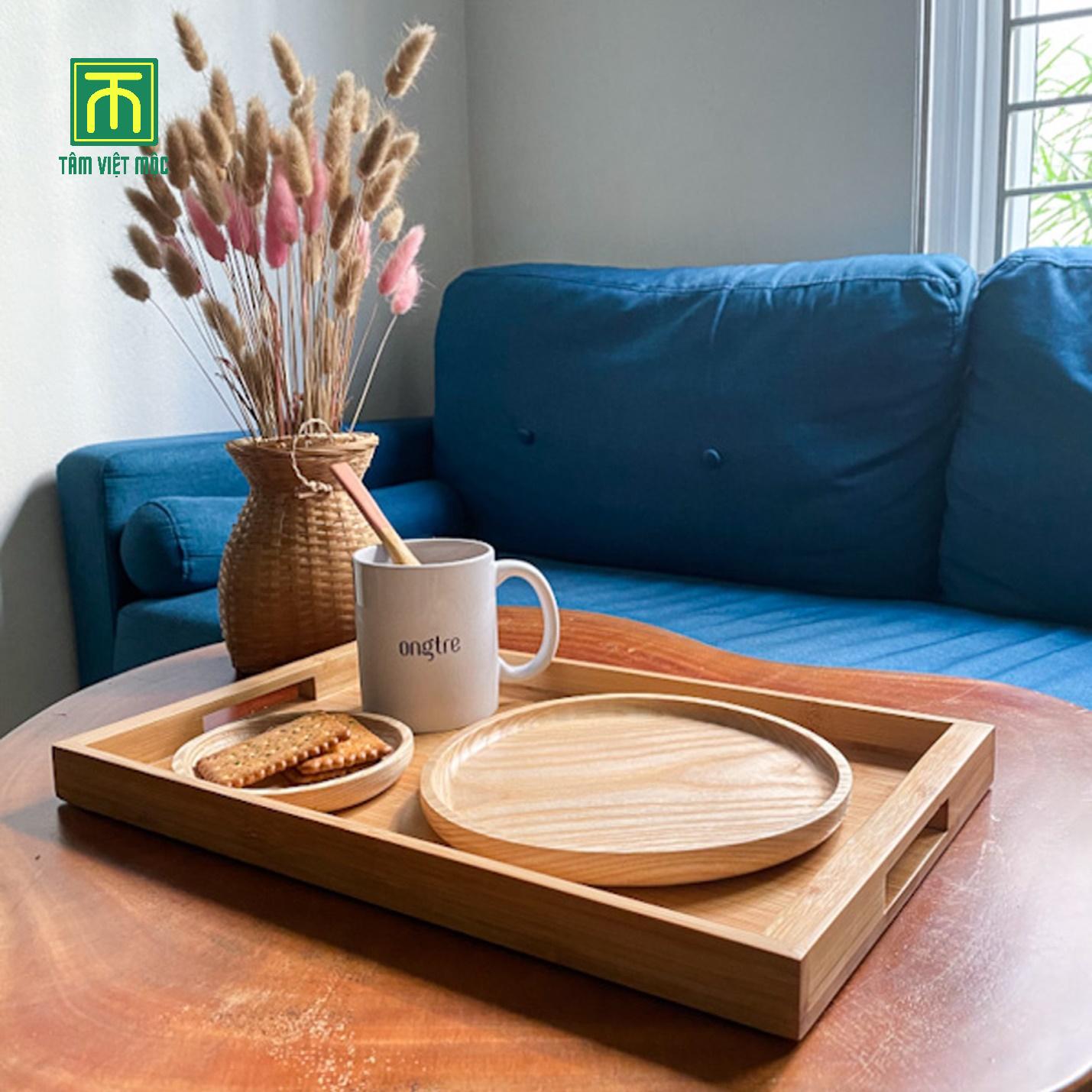 Mẫu khay trà bằng tre đẹp ấn tượng