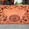 Khay trà gỗ hương ngũ long dài 70 rộng 40 dày 4 1