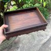 Khay trà gỗ trắc dài 30 rộng 20 dày 2