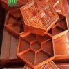 Khay đựng bánh kẹo gỗ hương phúc lộc thọ dài 31 rộng 28 cao 11