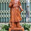 Tượng trần hưng đạo gỗ ngọc am cao 1m ngang 30 sâu 26