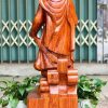 Tượng trần hưng đạo gỗ ngọc am cao 1m ngang 30 sâu 26 4